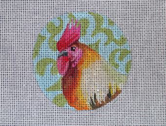click here to view larger image of Rooster - Insert (hand painted canvases)