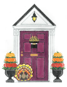 click here to view larger image of November Door (hand painted canvases)