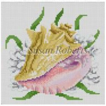 click here to view larger image of Queen Conch (hand painted canvases)