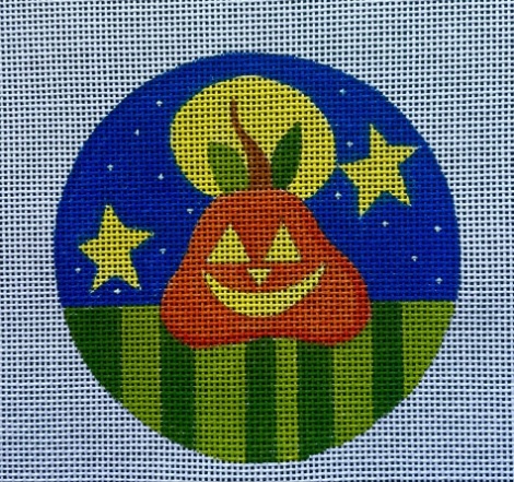 click here to view larger image of Night Pumpkin (hand painted canvases)