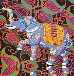click here to view larger image of Elephant - 13M (hand painted canvases)