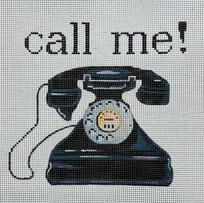 click here to view larger image of Call Me! (hand painted canvases)