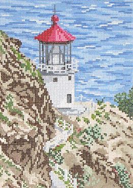 click here to view larger image of Makapu'u Point Light HI - 13M (hand painted canvases)