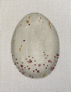 click here to view larger image of Egg Series - Storm Kestrel Egg (hand painted canvases)