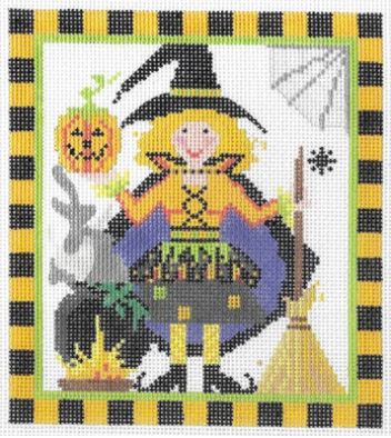 click here to view larger image of Pretty Witch - 14M (hand painted canvases)