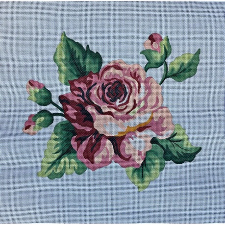 click here to view larger image of Rose (hand painted canvases)