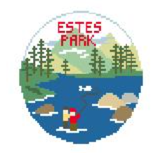 click here to view larger image of Estes Park (hand painted canvases)
