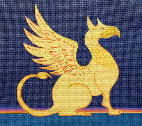 click here to view larger image of Gryphon - 13M (hand painted canvases)