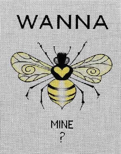 click here to view larger image of Wanna Bee Mine? - 13M (hand painted canvases)