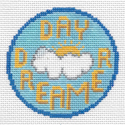 click here to view larger image of Day Dreamer Merit/Demerit Badge (hand painted canvases)