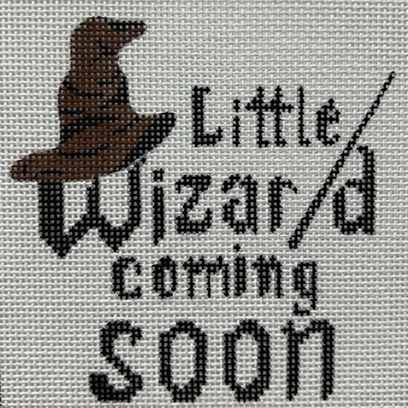 click here to view larger image of Little Wizard (hand painted canvases)