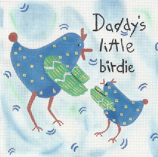 click here to view larger image of Daddy’s Little Birdie (hand painted canvases)