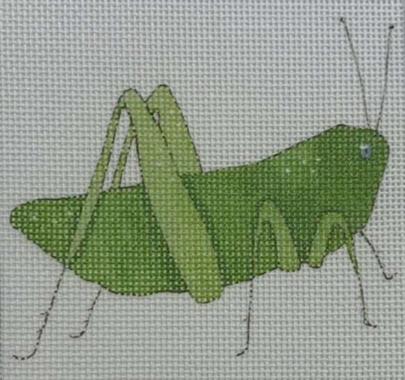 click here to view larger image of Grasshopper (hand painted canvases)