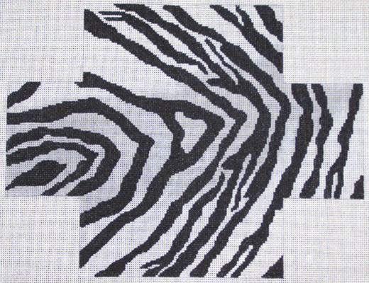 click here to view larger image of Zebra Brick Cover (hand painted canvases)