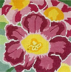 click here to view larger image of Small Gloxinia 1 (hand painted canvases)