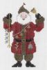 click here to view larger image of Bell Santa (hand painted canvases)