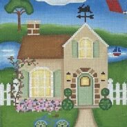 click here to view larger image of Summer House (hand painted canvases)