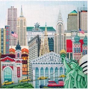 click here to view larger image of New York New York Stitch Guide (books)