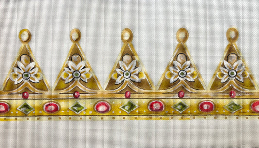 click here to view larger image of Adjustable Crown  (hand painted canvases)
