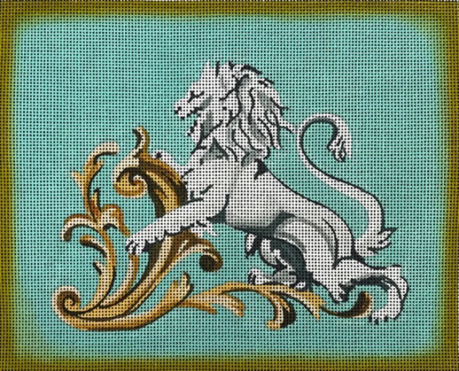 click here to view larger image of Lion Statue (hand painted canvases)