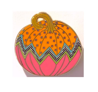 click here to view larger image of Enamel Magnet Funky Punkin - MAGE-03 (accessories)