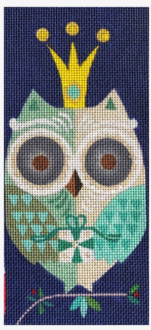 click here to view larger image of Wise Owl (hand painted canvases)
