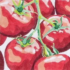 click here to view larger image of Farmers Market - Rich Red Tomatoes (hand painted canvases)