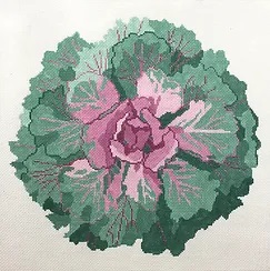 click here to view larger image of Farmers Market - Flowering Kale #2 (hand painted canvases)