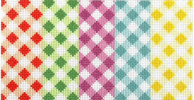 click here to view larger image of Multi Gingham Insert (printed canvas)
