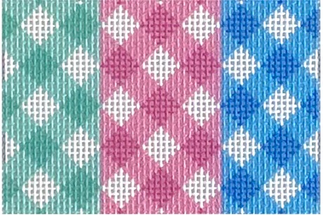 click here to view larger image of Multi Gingham Insert (printed canvas)