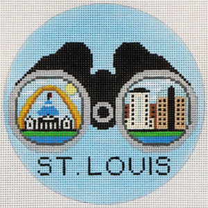 click here to view larger image of Eye Spy - St. Louis (hand painted canvases)