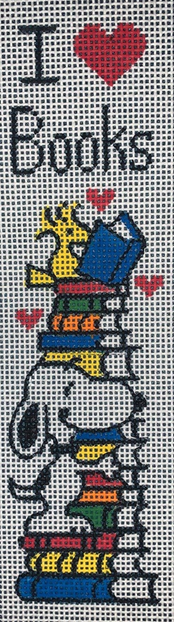 click here to view larger image of Snoopy Bookmark (hand painted canvases)