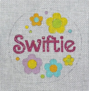 click here to view larger image of Swiftie Round Ornament (hand painted canvases)