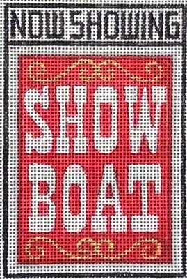 click here to view larger image of Show Boat (hand painted canvases)