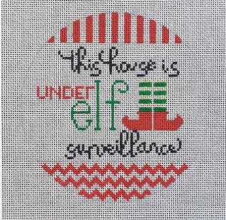 click here to view larger image of Elf Surveillance (hand painted canvases)