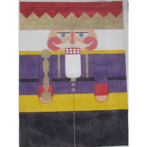 click here to view larger image of Nutcracker - Purple King (hand painted canvases)