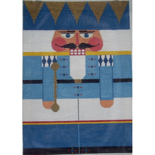 click here to view larger image of Nutcracker - Light Blue King (hand painted canvases)
