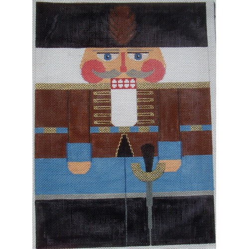 click here to view larger image of Nutcracker - Russian Hussar (hand painted canvases)
