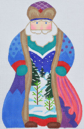 click here to view larger image of Russian Santa  (hand painted canvases)