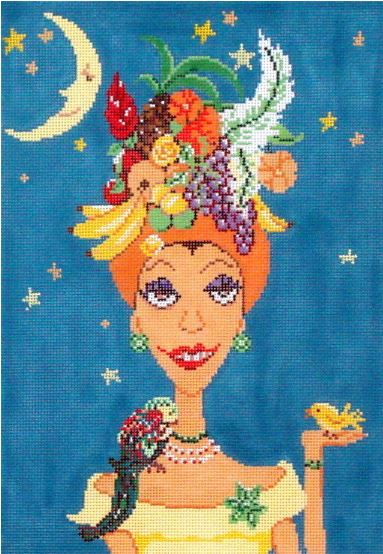click here to view larger image of Carmen Miranda  (hand painted canvases)