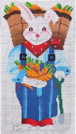 click here to view larger image of Mr. Easter Bunny (hand painted canvases)