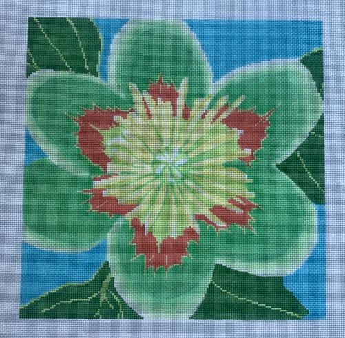 click here to view larger image of Tulip Poplar Blossom (hand painted canvases)
