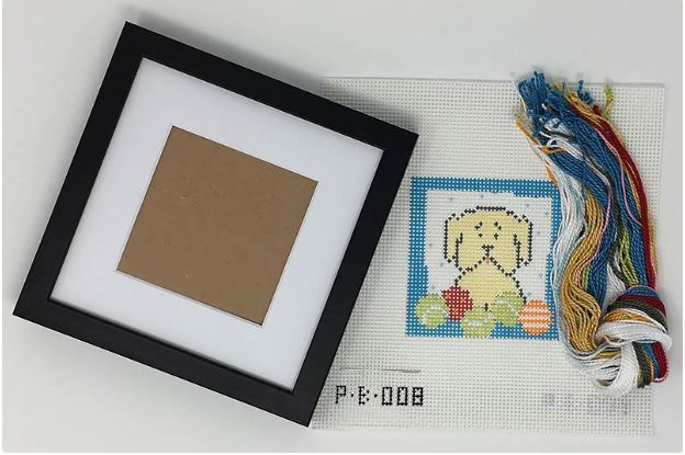click here to view larger image of First Stitch Kit - Dog (needlepoint kits)