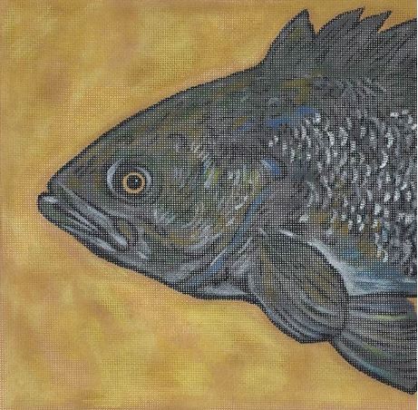 click here to view larger image of Fish Head (hand painted canvases)