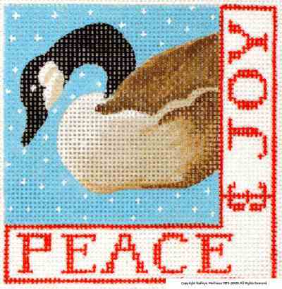 click here to view larger image of Canada Goose Ornament (hand painted canvases)