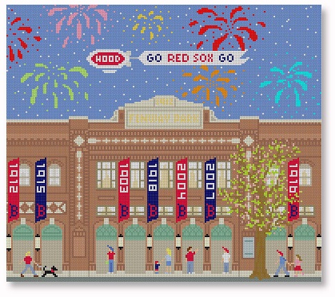 click here to view larger image of Fenway Park (hand painted canvases)