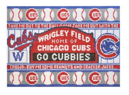 click here to view larger image of Chicago Cubs (hand painted canvases)