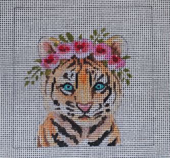 click here to view larger image of Insert - Baby Tiger (hand painted canvases)