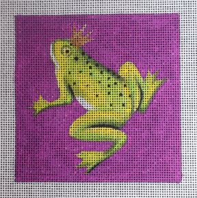 click here to view larger image of Insert - Frog Prince (hand painted canvases)