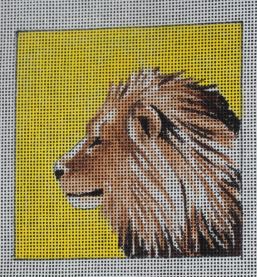 click here to view larger image of Insert - Lion (hand painted canvases)